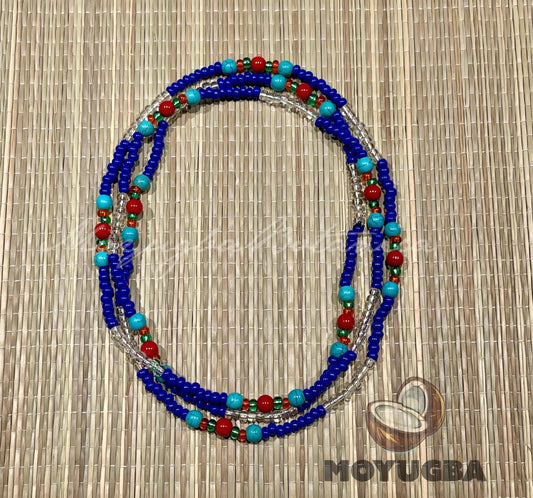 OLOKUN Necklace/Eleke/Collar Santeria/Yoruba