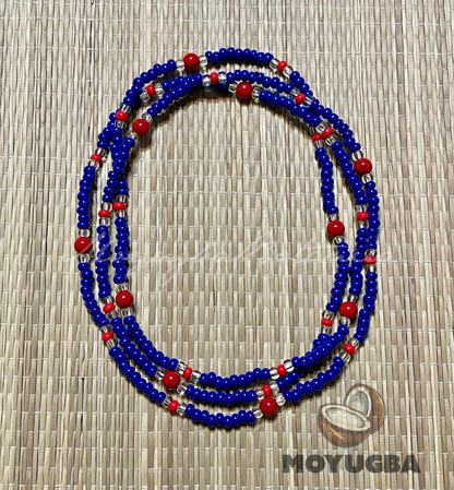 OLOKUN Necklace/Eleke/Collar Santeria/Yoruba